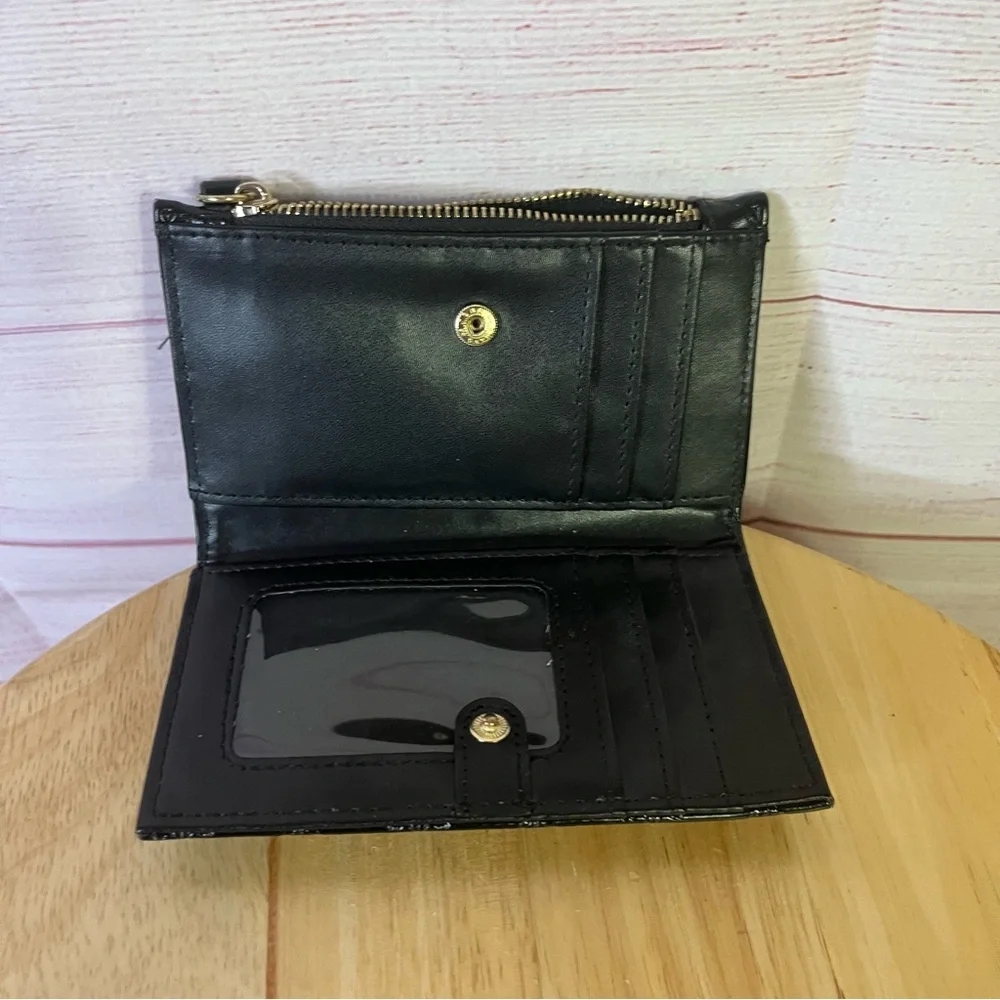 Nanette‎ Lepore Small Embossed Monogram Wallet
